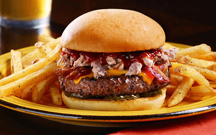 Photo of 'Memphis Burger' meal.