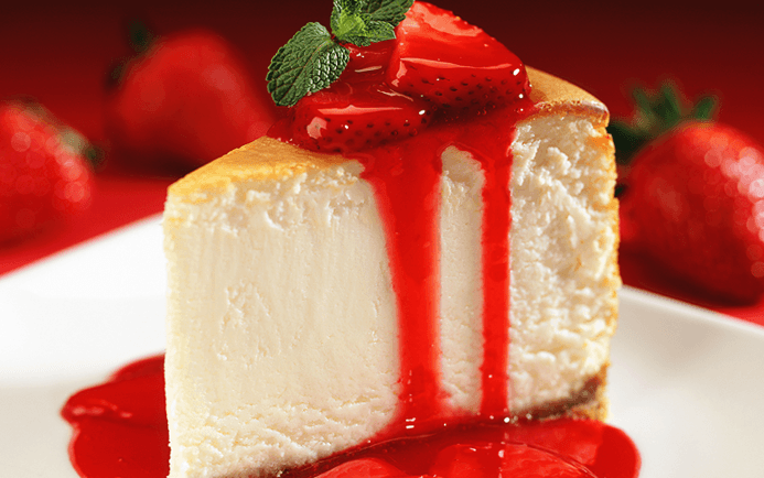 Photo of 'New York-Style Cheesecake' meal.