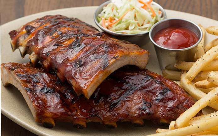 Photo of 'World-Famous Baby Back Ribs' meal.